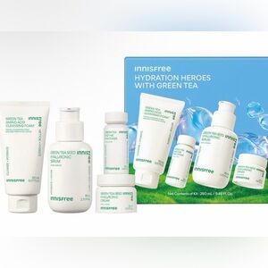 innisfree NEW HYDRATION HEROES SET W GREEN TEA 🍵